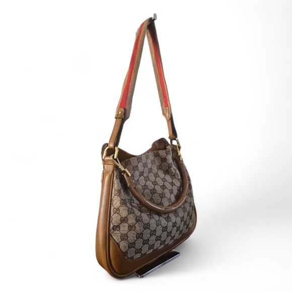 Gucci Handbags - Gucci Vintage 2way Bamboo Shoulder Bag